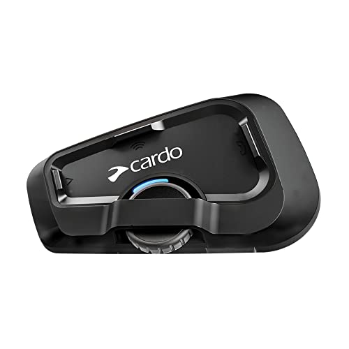 Cardo Freecom 2X Motorcycle 2-kierunkowy Bluetooth Komunikacji System Zestaw Słuchawkowy - Pojedynczy Pakiet, Czarny