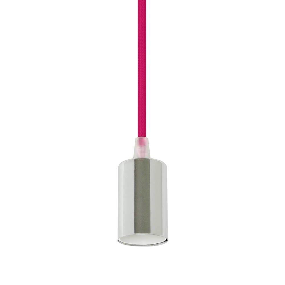 V-TAC Oprawa Wisząca V-TAC Chrom Metal Ciemny Róż przewód VT-7338 5 Lat Gwarancji SKU 3792