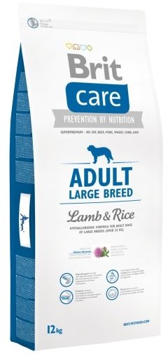 Brit Karma hipoalergiczna dla psów BRIT Care Adult Large Breed, jagnięcina i ryż, 12 kg