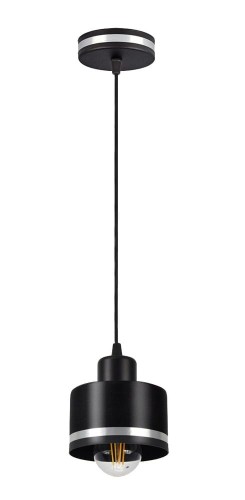 Candellux Wama lampa wisząca 1-punktowa czarna/chrom 31-00460 31-00460