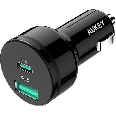 Aukey Ładowarka Sam CC-Y7 36W 5.4A 1xUSB 1xUSB C A647-942EE_20180809161714