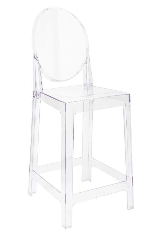 King Home Hoker transparentny, przezroczysty VICTORIA 65 cm - poliwęglan KH010100214