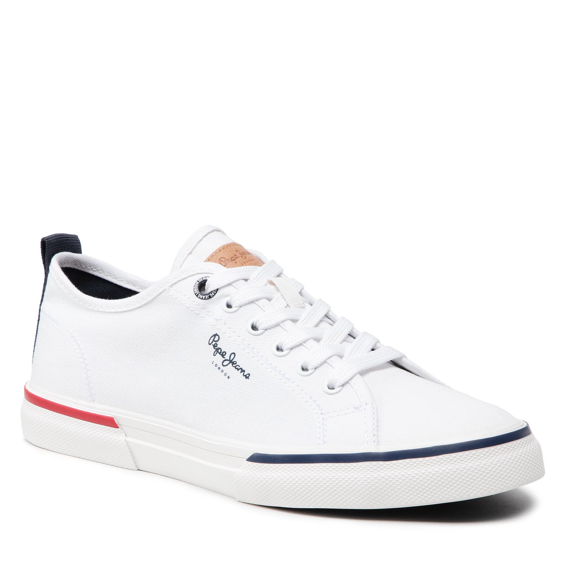 Pepe jeans Tenisówki Kenton Smart 22 PMS30811 White 800