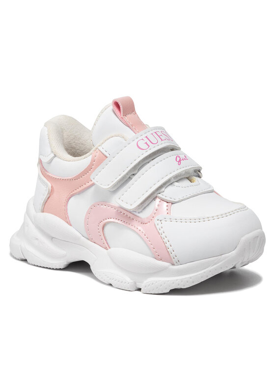 Guess Sneakersy FT5BANELE12 Biały