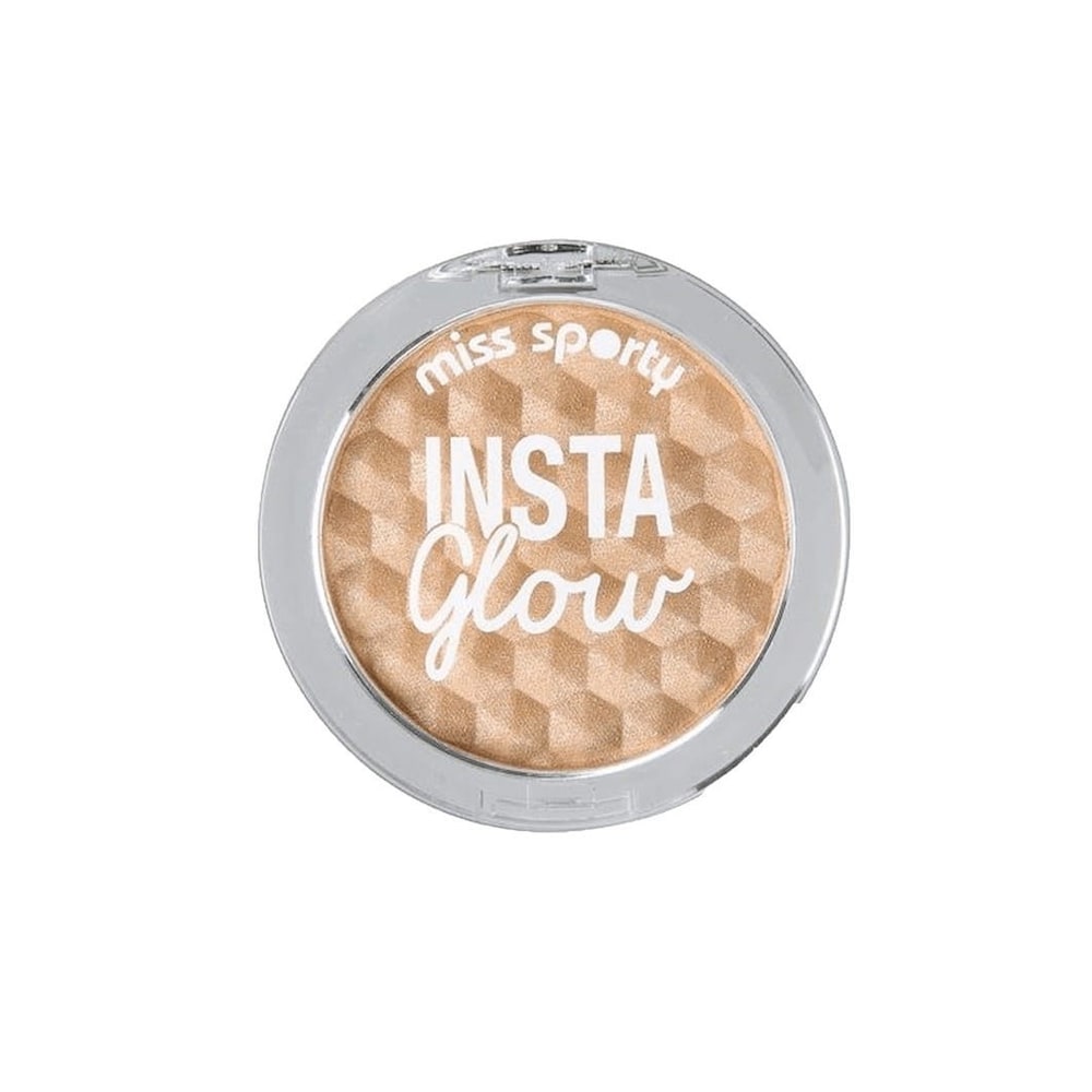 Miss Sporty Insta Glow Highlighter 5 g Rozświetlacz do twarzy 101 Golden Glow