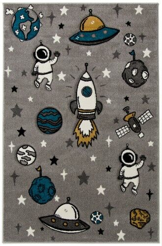 Dywan dla dzieci Smart Kids 22924 szary KOSMOS