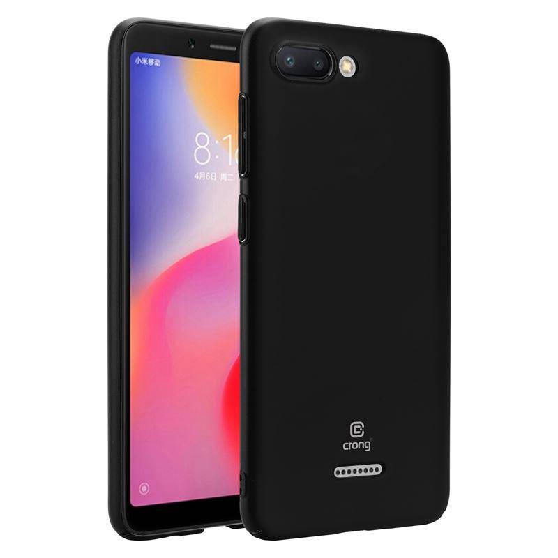 Crong Smooth Skin - Etui Xiaomi Redmi 6 (czarny)