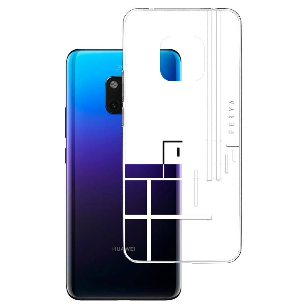 Huawei Mate 20 Pro Ferya Slim CASE LINE White