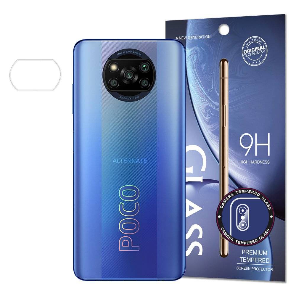 Camera Tempered Glass szkło hartowane 9H na aparat kamerę Xiaomi Poco X3 Pro / Poxo X3 NFC (opakowanie – koperta)