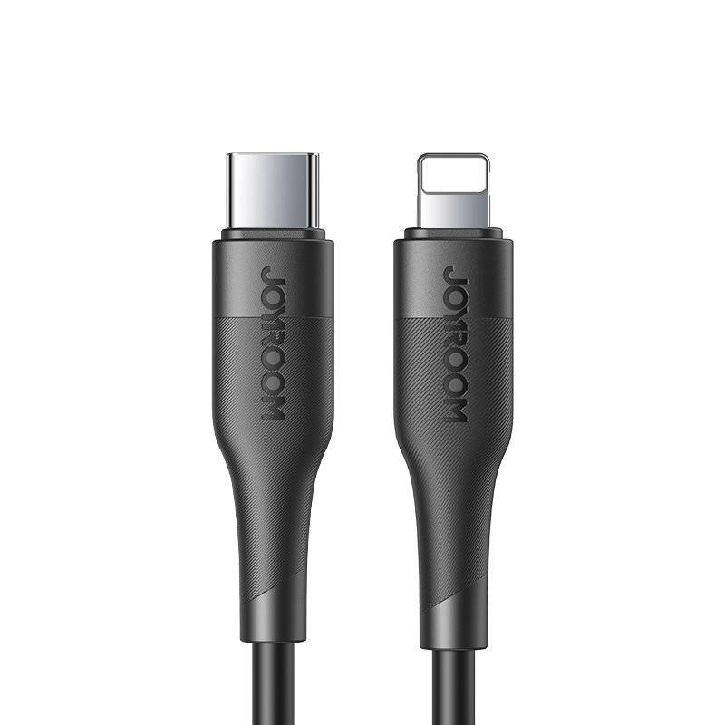 Joyroom kabel do szybkiego ładowania USB - Lightning Power Delivery 2,4 A 20 W 1,2 m czarny (S-1224M3)