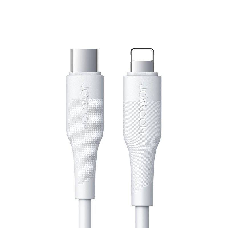 Joyroom kabel do szybkiego ładowania USB - Lightning Power Delivery 2,4 A 20 W 1,2 m biały (S-1224M3)