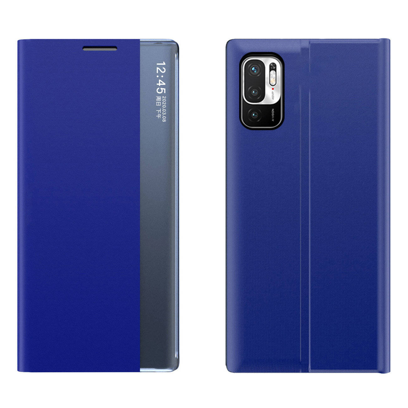Sleep Case pokrowiec etui z klapką typu Smart Cover Xiaomi Redmi Note 10 5G / Poco M3 Pro niebieski