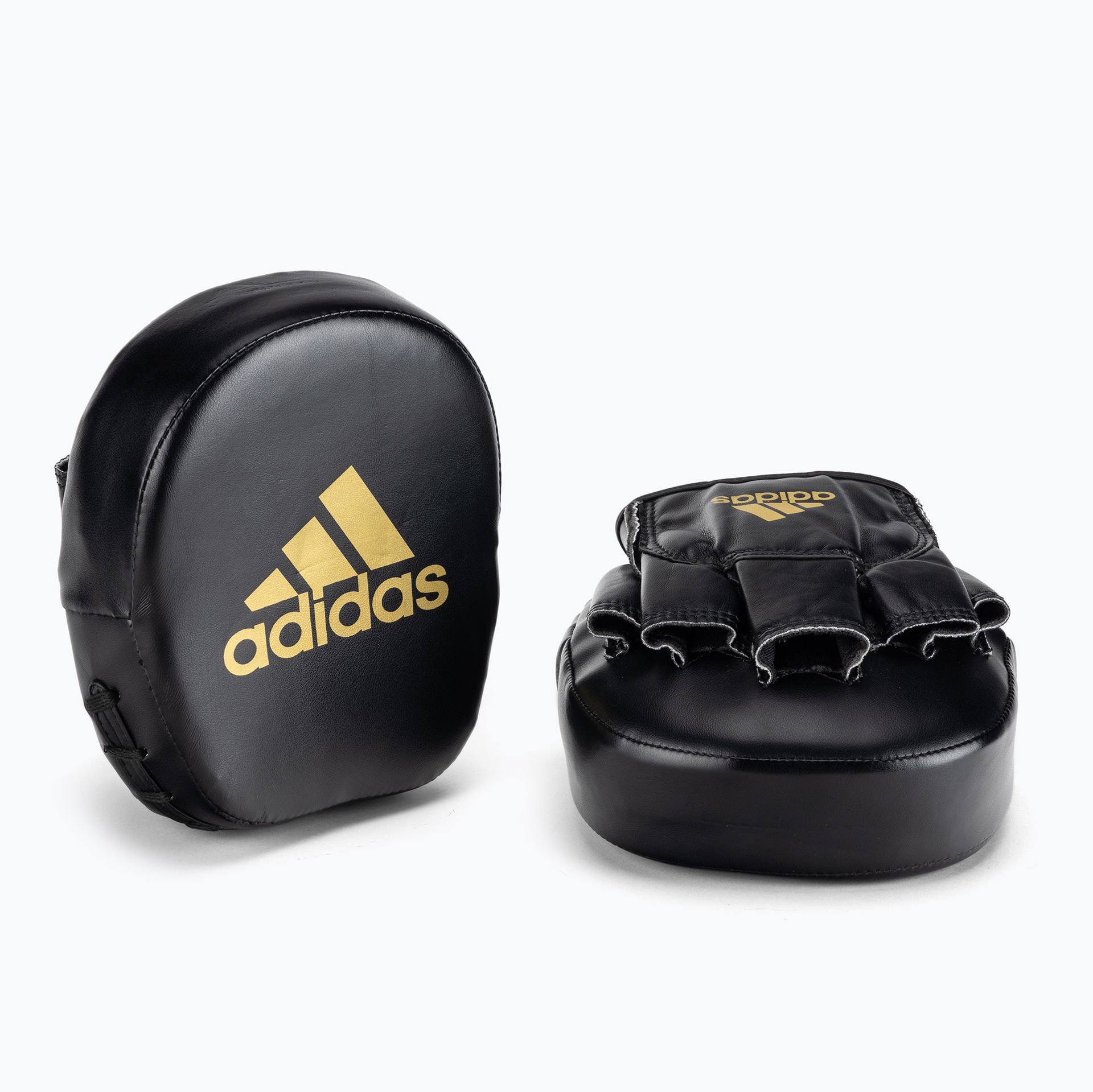 Adidas mini pad PU, czarny/złoty, standardowy (adiMP02)