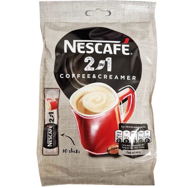 Nescafe 2w1 Coffee & Creamer 2in1 10x8g NES.2W1.10X8G.OPAK