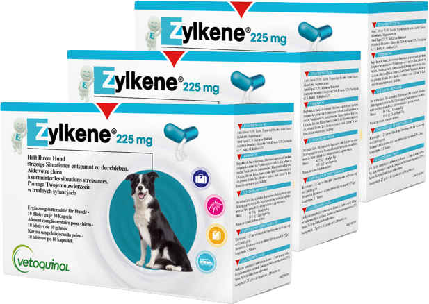 Vetoquinol Zylkene 225mg 30 tabletek dla psów o wadze 10-30 kg 53979-uniw