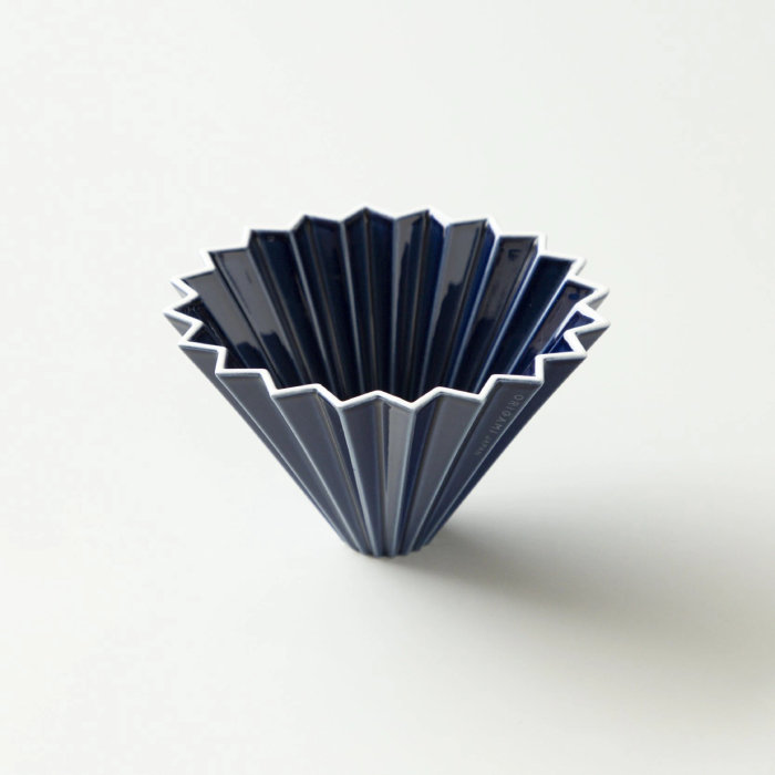 Ceramiczny Origami Dripper M - Granatowy