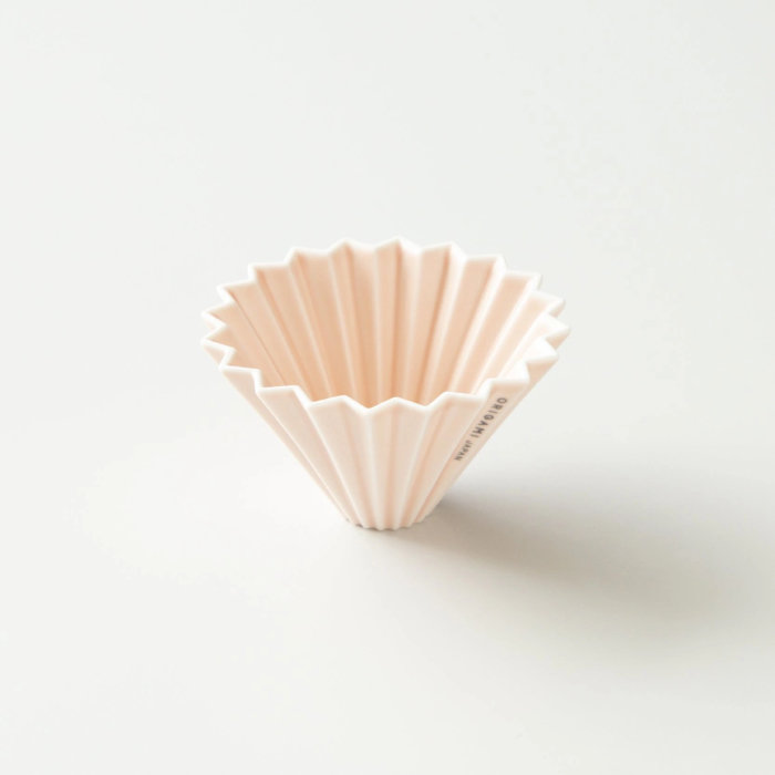 ORIGAMI Ceramiczny Origami Dripper S Różowy matowy 99311340