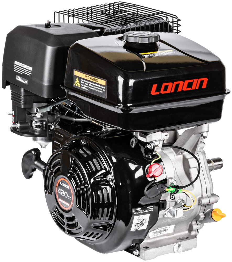 SILNIK LONCIN G420F-A SPALINOWY BENZYNOWY