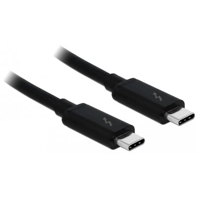 Delock Kabel Thunderbolt 3 M/M 1m czarny (84845)