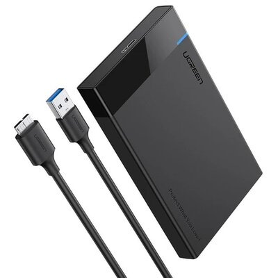 UGREEN ugreen USB 3.0 obudowa na dysk twardy 2,5 cala dysk twardy USB 3.0 External Enclosure UASP USB 3.0 obudowa case do 9.5 MM 7 MM 2.5
