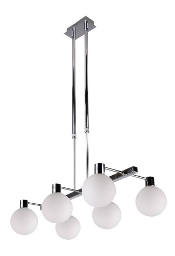 Candellux Maldus lampa wisząca 6-punktowa chrom 36-01481