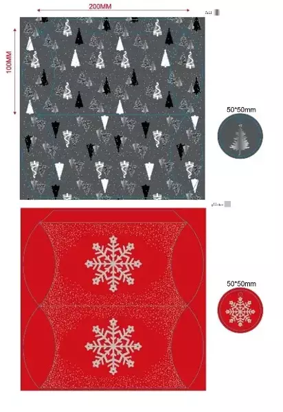 Pudełka składane pillow box 2szt