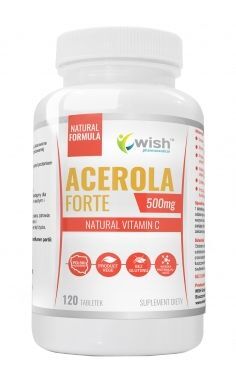 Progress Labs Progress Labs Acerola Forte 500 mg - 120 tabletek