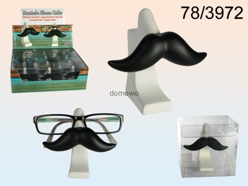 STOJAK PODSTAWKA NA OKULARY - WĄSY