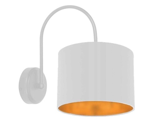 Candellux Atlanta kinkiet 1-punktowy biały 21-00668