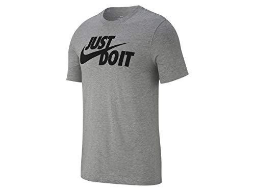 Nike Koszulka męska M Nsw Just Do It Swoosh Dk Grey Heather/(Black) XXL