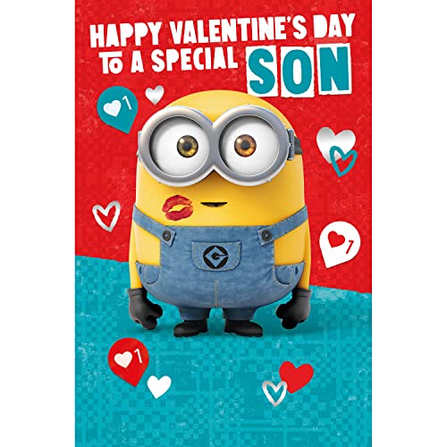 Despicable Me Despicable Me Kartka na Walentynki, Happy Valentine's Day Son' DEV11