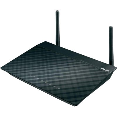 Asus RT-N12LX router bezprzewodowy Fast Ethernet Czarny