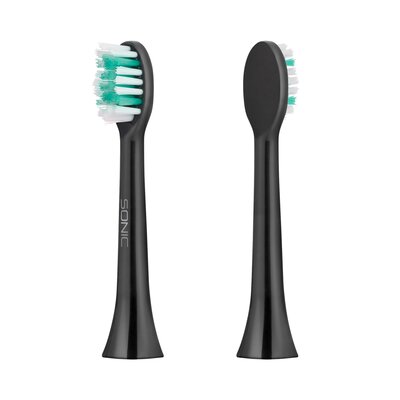 TEESA Główki TSA8017 do szczoteczek Sonic Black TSA8017