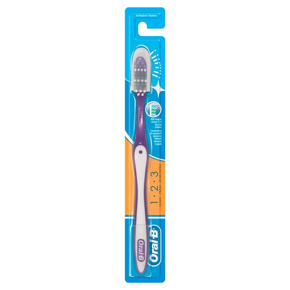 Oral-B Oral-B 123 Medium - Średnia