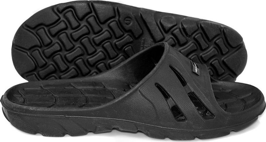 Aqua-Speed Klapki męskie, basenowe ALABAMA czarne Aqua-Speed Rozmiar 45