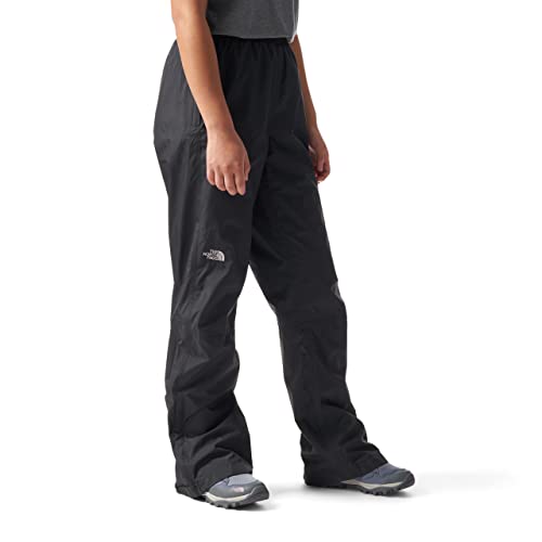 The North Face - Damskie Spodnie Resolve - Regular Fit - Trekkingowe Spodnie Wodoodporne, Black, L