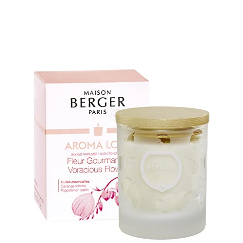 Maison Berger Paris Aroma Love świeca zapachowa, wosk, biała, 180 g
