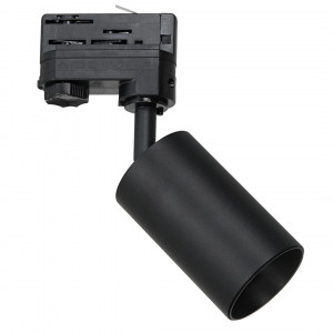 Reflektor do szynoprzewodów 3 fazy Pipe Track Spot Light Black GU10 czarny