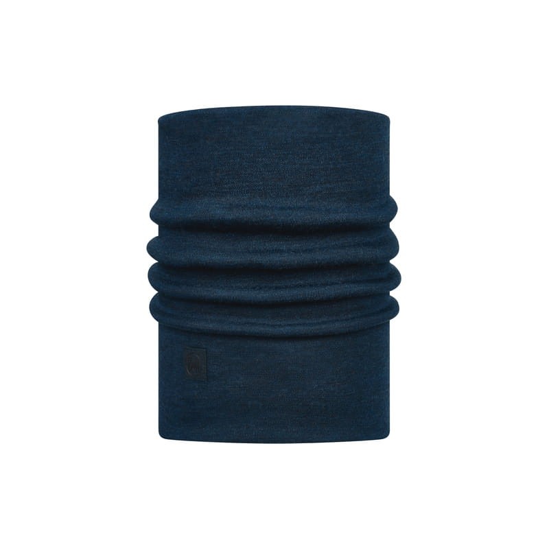 Komin wielofunkcyjny z wełny merynosów Buff Merino Heavyweight Solid Denim