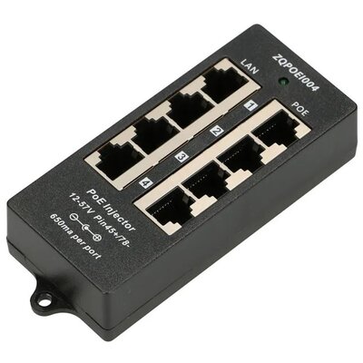 ExtraLink Injector PoE EX.12646 4 Portowy