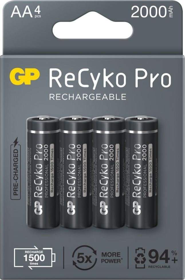 GP Akumulator ReCyko Pro AA / R6 2000mAh 4 szt.