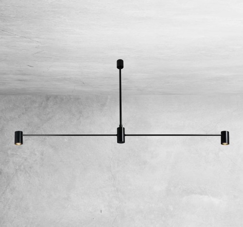 Shilo Dakata lampa wisząca 2-punktowa czarna 5634 5634sh
