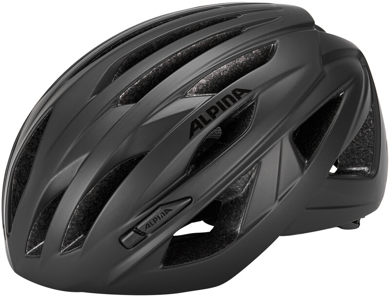 Alpina Path Helmet, czarny 55-59cm 2022 Kaski rowerowe 9771330