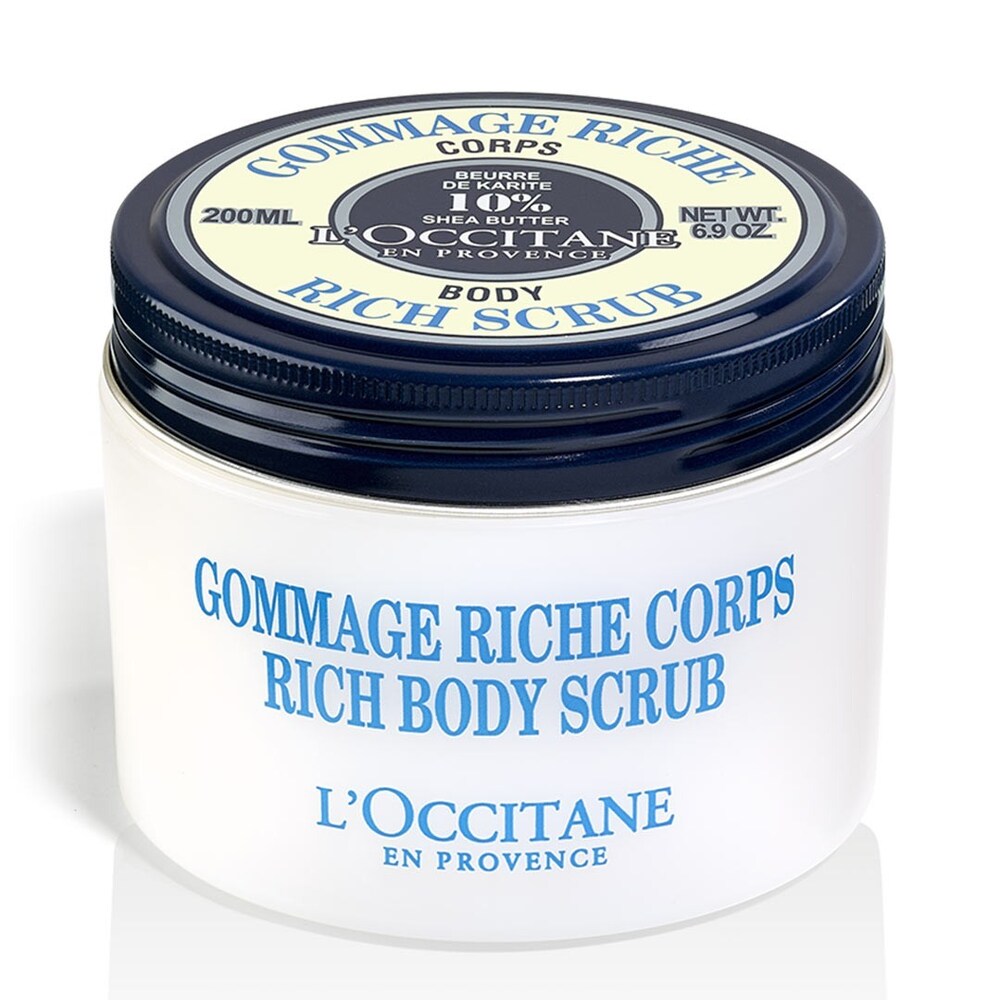 L'OCCITANE L'OCCITANE - Ultra Rich Silnie nawilżający peeling z masłem shea BSC  Dla Pań 200 ml