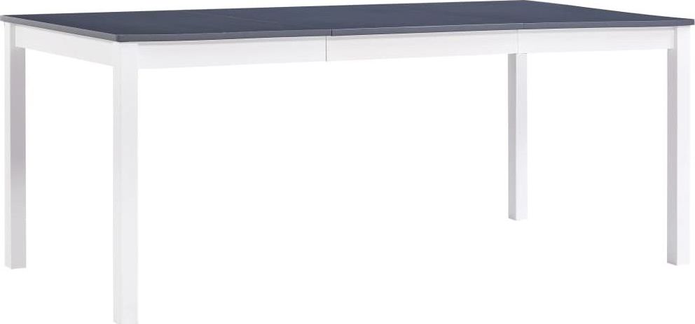 Elior Stół minimalistyczny z sosny Elmor 3X biało-szary