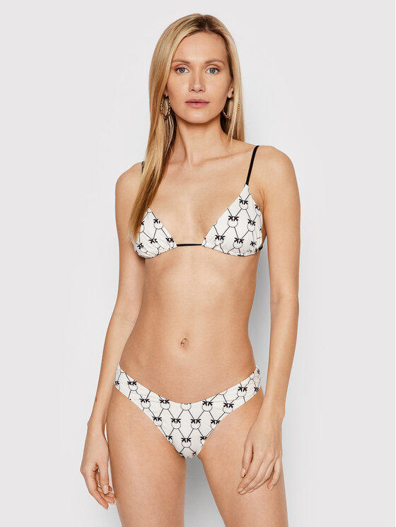 Pinko Góra od bikini Cassatella 20221 BLK01 1G17P8 Y7YA Beżowy