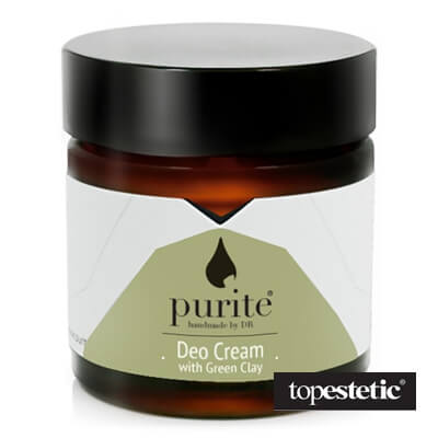 Purite Purite Cream Deodorant with Green French Clay Dezodorant w kremie z zieloną glinką francuską 60 ml