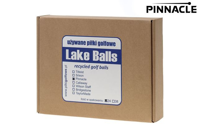 Piłki golfowe używane Pinnacle (mix), 24 szt kat.A
