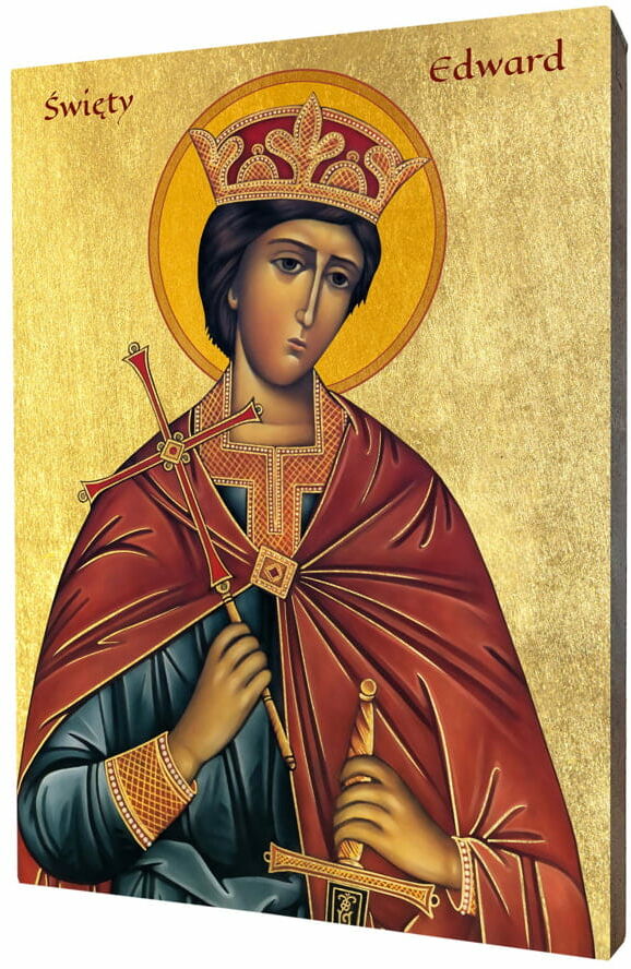 Art Christiana Ikona święty Edward ACHI251