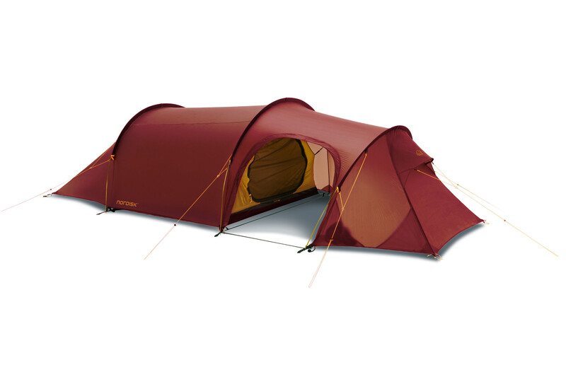Nordisk Oppland 3 Light Weight Namiot, burnt red 2021 Namioty tunelowe 151014